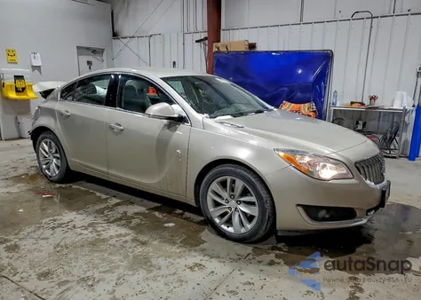 2016 Buick Regal from USA, damaged, VIN 2G4GK5EX3G9113819